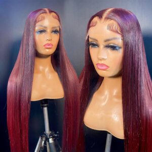 Perruque en Cheveux Humains Vierges Brésilienne